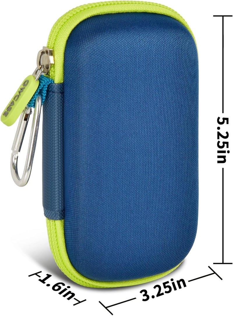 GWCASE Hard Case Compatible with SanDisk Extreme PRO 500GB 1TB 2TB 4TB Portable External SSD. Carrying Travel Holder for Crucial X8 Solid State Drive (Box Only)-Navy Blue - Image 5